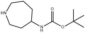 4-叔丁氧羰-1H-氮杂卓 结构式