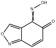 2,1-Benzisoxazole-4,5-dione,4-oxime(9CI) 结构式