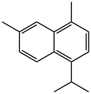 1-Isopropyl-4,6-dimethylnaphthalene 结构式