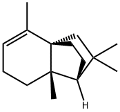 (-)-Α-新丁香三环烯 结构式