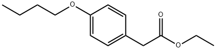 ethyl (4-butoxyphenyl)acetate 结构式