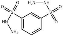 苯-1,3-二磺酰肼 结构式