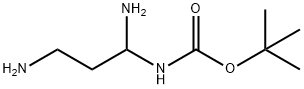 Carbamic acid, (1,3-diaminopropyl)-, 1,1-dimethylethyl ester (9CI) 结构式