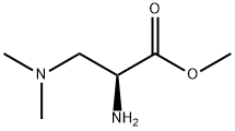 L-Alanine, 3-(dimethylamino)-, methyl ester (9CI) 结构式