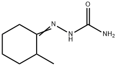 2-Methylcyclohexanone semicarbazone 结构式