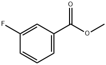 3-氟苯甲酸甲酯 结构式