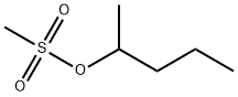 Methanesulfonic acid, 1-Methylbutyl ester 结构式