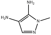 1-甲基-1H-吡唑-4,5-二胺 结构式