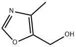 4-甲基-1,3-恶唑-5-甲醇 结构式