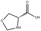 D-THIAZOLIDINE-4-CARBOXYLIC ACID 结构式
