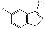 3-胺基-5-溴苯并[D]异噁唑 结构式