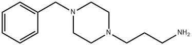 1-(3-氨基丙基)-4-苄基哌嗪 结构式