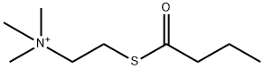 Butyrylthiocholine 结构式