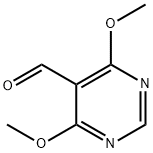 4,6-二甲氧基嘧啶-5-甲醛 结构式