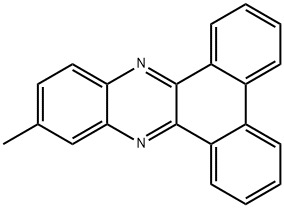 7-METHYL-1,2,3,4-DIBENZOPHENAZINE� 结构式