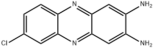 2,3-DIAMINO-7-CHLOROPHENAZINE 结构式