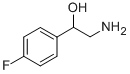 2-氨基-1-(4-氟苯基)乙醇 结构式