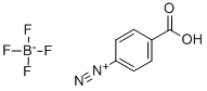 4-CARBOXYBENZEDIAZONIUM TETRAFLUOROBORATE 结构式