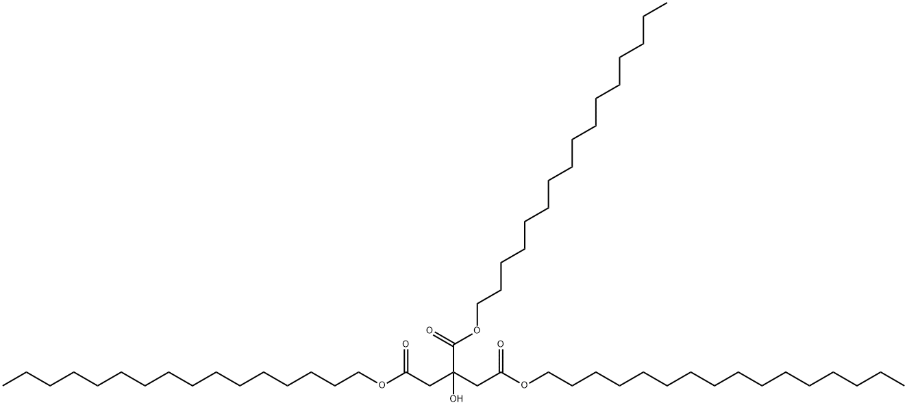 trihexadecyl citrate  结构式
