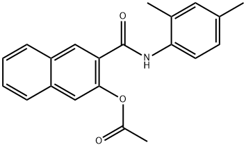 色酚AS-MX醋酸盐 结构式