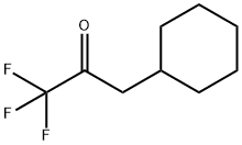 1,1,1-三氟-3-环己基-2-丙酮 结构式