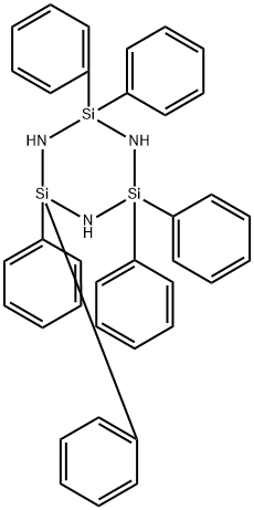 六苯基环三硅氮烷 结构式