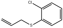 1-Chloro-2-prop-2-enylsulfanylbenzene 结构式