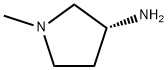S-N-甲基-3-氨基吡咯烷 结构式