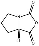 (7AS)-TETRAHYDRO-1H,3H-PYRROLO[1,2-C]OXAZOLE-1,3-DIONE 结构式