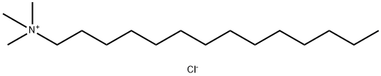 十四烷基三甲基氯化铵 结构式