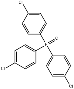 三(4-氯苯基)氧膦 结构式