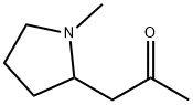 1-(1-Methyl-2-pyrrolidinyl)-2-Propanone 结构式