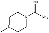 4-甲基哌嗪-1-甲脒 结构式