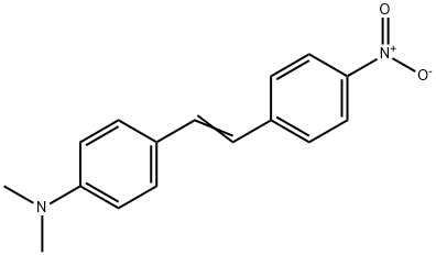 4-二甲氨基-4'-硝基苯乙烯 结构式