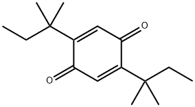 二戊基苯醌 结构式