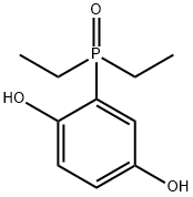 1,4-Benzenediol, 2-(diethylphosphinyl)- (9CI) 结构式