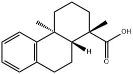 Podocarpa-8,11,13-trien-19-oic acid 结构式