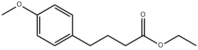 Benzenebutanoic acid, 4-Methoxy-, ethyl ester 结构式