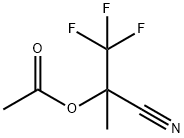 2-氰基-1,1,1-三氟丙-2-乙酸酯 结构式