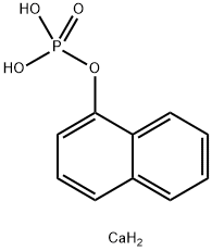 萘-1-基磷酸氢钙 结构式