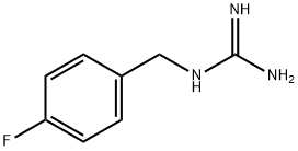 N-(4-FLUORO-BENZYL)-GUANIDINE 结构式