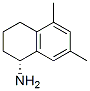 1-Naphthalenamine,1,2,3,4-tetrahydro-5,7-dimethyl-,(1R)-(9CI) 结构式