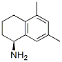 1-Naphthalenamine,1,2,3,4-tetrahydro-5,7-dimethyl-,(1S)-(9CI) 结构式