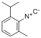 Benzene, 2-isocyano-1-methyl-3-(1-methylethyl)- (9CI) 结构式