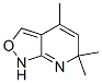 Isoxazolo[3,4-b]pyridine, 1,6-dihydro-4,6,6-trimethyl- (9CI) 结构式