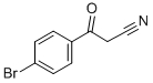 4-溴苯甲酰乙腈 结构式