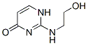 4(1H)-Pyrimidinone, 2-[(2-hydroxyethyl)amino]- (9CI) 结构式