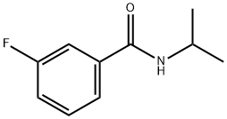 N-ISOPROPYL 3-FLUOROBENZAMIDE 结构式