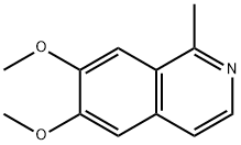 Isoquinoline, 6,7-dimethoxy-1-methyl- (7CI,8CI,9CI) 结构式