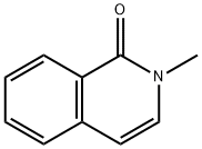 2-甲基异喹啉-1(2H)-酮 结构式